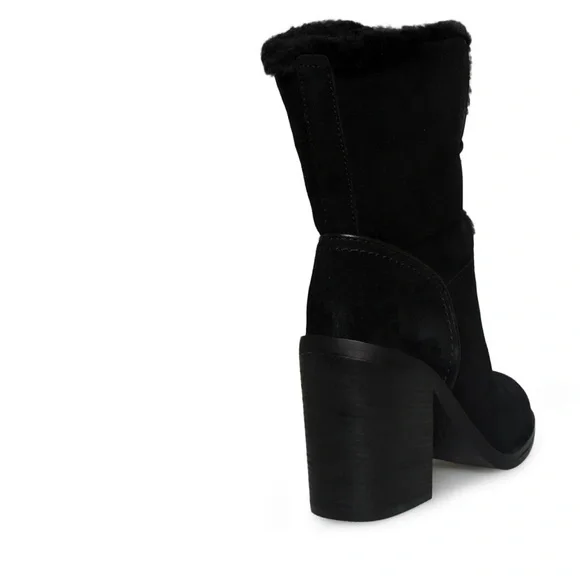 UGG JERENE BLACK BOOTS - size 9.5 - Picture 5 of 10